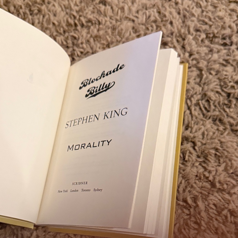 Stephen King book  Blockade Billy. - Picture 9 of 17